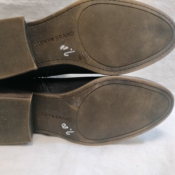 Lucky Brand Lelah Leather Bootie - Picture 7 of 15